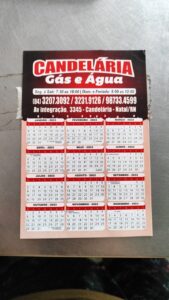 Água e gas Candelária